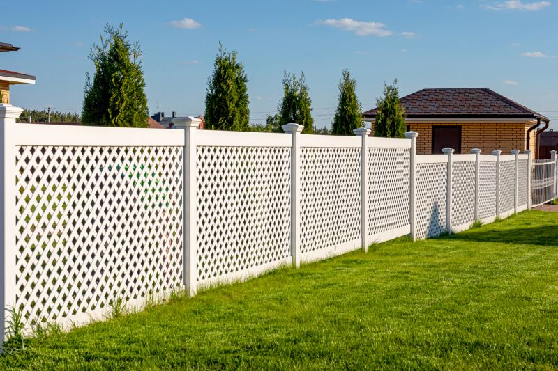 Modern Vinyl Fence
